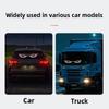 Colorful Devil Eyes Led Lights For Car Truck Windshield Warning Strobe Lights USB Plug-in Panel Decorations Internal Accessories