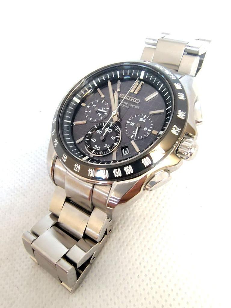 [USED] Seiko Brightz Chronograph, Black, Radio-Controlled Solar