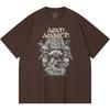 230 Gsm 100% Cotton Heavy Metal T-Shirt  Rock Band Popular Music Print Unisex Heavy Cotton T Shirt
