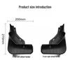 BYD Song PLUS 2020-2021 Mud Flaps - Soft Tire Mudguards