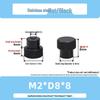 Hongkangming Stainless Steel Knurled Hand-Twist Nut for M3-M12.