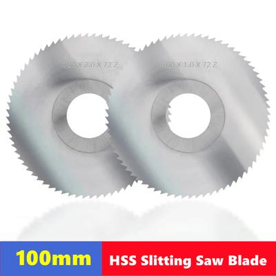 Hoja de Sierra Ranuradora y Corte W6542 Acero HSS Disco de Corte Circular para Máquina Ranuradora CNC Herramienta de Corte para Metal Acero PVC