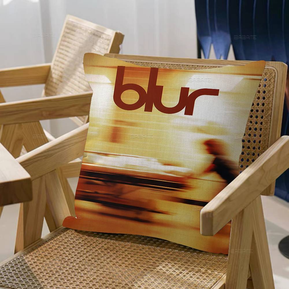 B-Blur Rock Roll Band Cushion Cover Pillow Cover Decor Pillowcase Printed Cushion Case For Couch