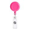 Retractable Badge Reel with Durable Clip and Clear Vinyl Strap for ID Card Holder Suitable for Office Work and Events