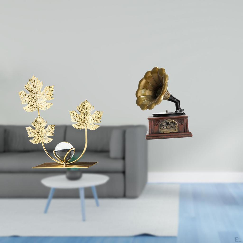Figurine Decorative Bookshelf Ornament Resin Sculpture Collectible Birthday Housewarming Gift Retro