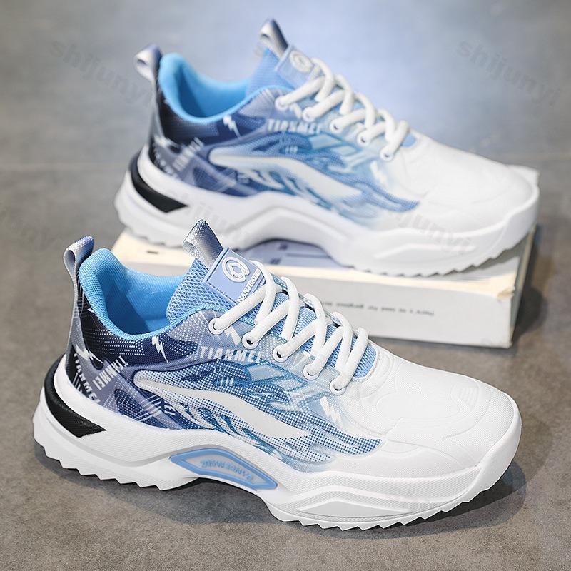 Fashion Men Casual Sports Shoes Autumn Comfortable Non Slip Outdoor Running Shoes Lace Up Breathable Men Sneakers Zapatillas De Hombre