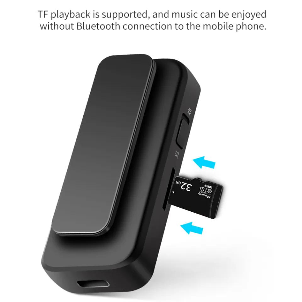 Bluetooth 5.1 Transmitter Receiver NFC TF Card Wireless Adapter Dongle 3.5mm AUX for PC Headphones Stereo Car HIFI Audio