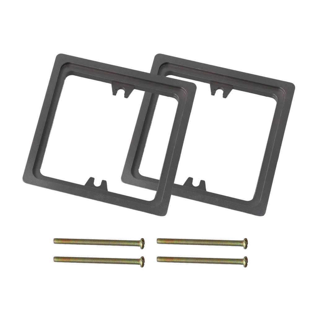Dual Pack 10MM Single Socket Spacers with Screws for Enhanced Mounting