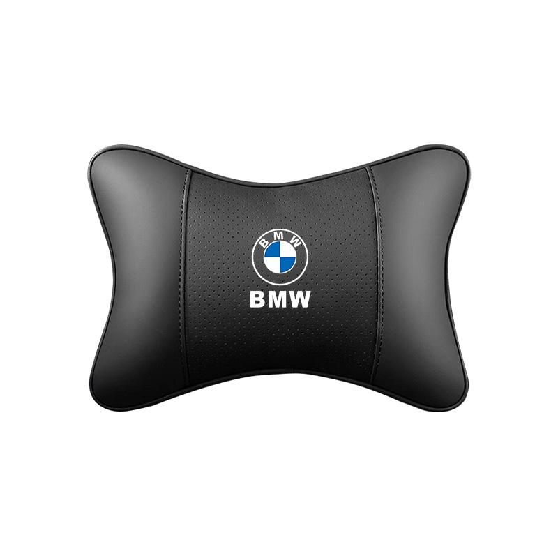 Car Leather Seat Headrest Neck Pillow Head Cushion Interior For BMW X1 X2 X3 X5 X4 X6 X7 G30 G20 G32 G11 G12 F40 F30 F20 F10 F34
