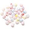 2Pcs Ceramic Ink Splashing Dyeing Beads Conch Whelk Sea Snail Charm For DIY Accessories Jewelry Making
