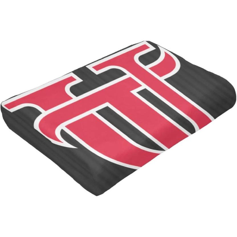 University of Tampa Fleece Blanket, Very Soft Microfiber Flannel Blanket for Couch Warm and Cozy for All Seasons