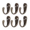 20er Set Vintage Wandhaken Bronze Zinklegierung Retro Stil Dekorative Hängehaken für Bauernhausküche
