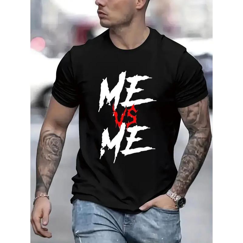 European Sizes Men Casual Short Sleeve Tee 1 Pcs 100% Heavy Cotton - Comfortable Crew Neck, Soft Adorable Tees Tops