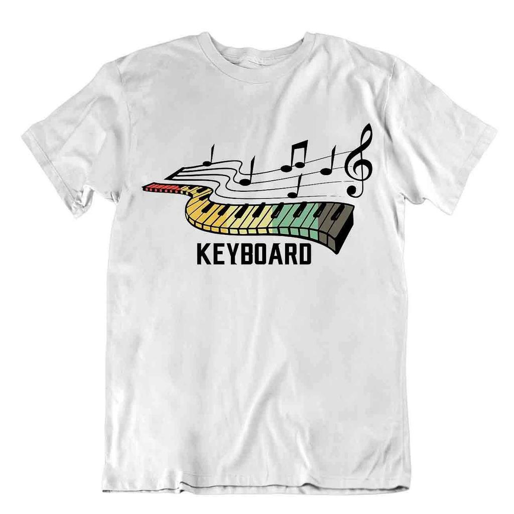 Music Keyboard Tshirt Art Vocal Shirts Modern Classic Tee Idea Gift
