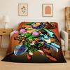 Classic Z-Zelda Cartoon Games Soft Flannel Throw Blanket,Cozy Blanket for Bed,Couch,Sofa,Bedroom,Living Room,Picnic  Camping