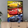 DIY Diamond Painting Three Racing Cars Cross Stitch Kit Mosaic Art Diamond Painting Full Circle Diamond Home Decoration