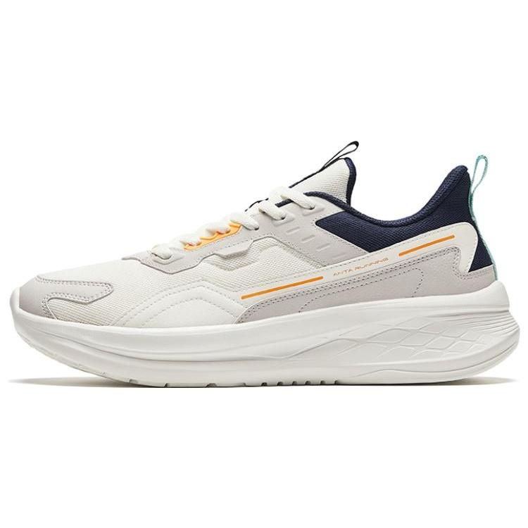 ANTA Running Series Sneakers White Beige Navy Men s 912345579-3 EU 39