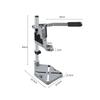 Bench Stand Metal Holder with Base Stable for DIYers