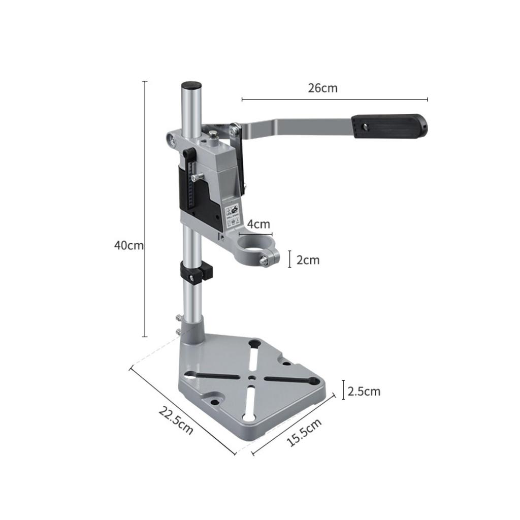 Bench Stand Metal Holder with Base Stable for DIYers