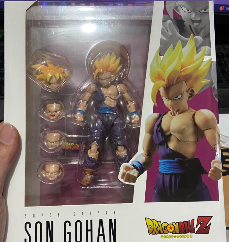 New Hot Dragon Ball Collection: Wukong Realm King Fist Vs. Rustrans Super Saiyan Handheld Ornament Collection Gift For Kids