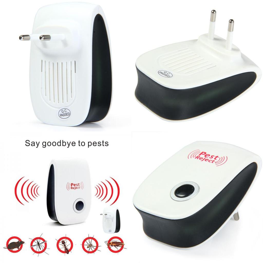 Ultrasonic Animal Repellent Multifunctional Insect And Rodent Repeller For Indoor Spaces