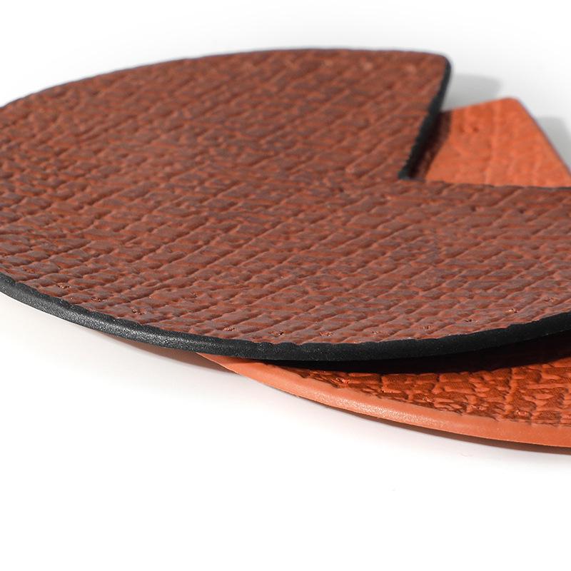 Longxiong Bag Repair: 7cm Leather Bag Bottom Corner Patch for DIY Accessories & Crochet Projects