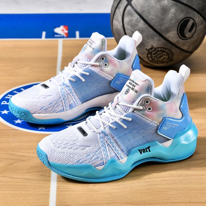 Foreign trade KT7 same basketball shoes couple non-slip and wear-resistant actual combat sneakers breathable student sports shoes wear-resista