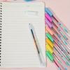 Sparkling Rainbow Gradient Gel Pens - Vibrant Glitter Colors for Art & Crafts
