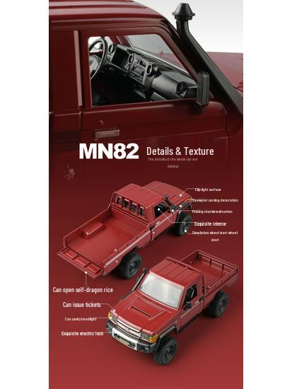 Toyota Officially Licensed RC LC79 Pickup Truck Model Car