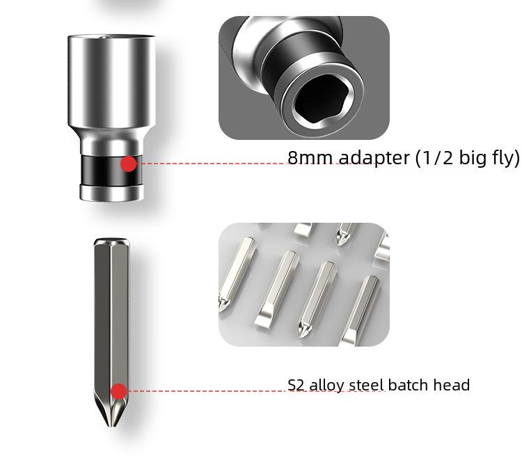 Juego de Atornillador de Impacto y Martillo: Aflojar, Extraer y Atornillar sin Esfuerzo.