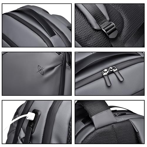 [RAKEE] Backpack, Business Backpack, Rucksack, Large Capacity, Multifunctional, Popular, Commuting, Business Trip, Travel, School, Stylish