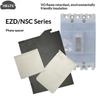 5Pcs EZD NSC Series Circuit Breaker Phase Spacer V0 Flame Retardant Insulation Barrier EZD(NSC)60/100 EZD160/250 EZD(NSC)400/630