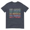 Proamerica Profreedom Prochoice Proequality Antitrump Tshirt