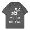 Drake IceUnisex Neues Album 2026 Wird Mein Jahr T-Shirt Streetwear Mode Hip Hop T-Shirt Unisex Unisex Kleidung Lässige Baumwoll-T-Shirts