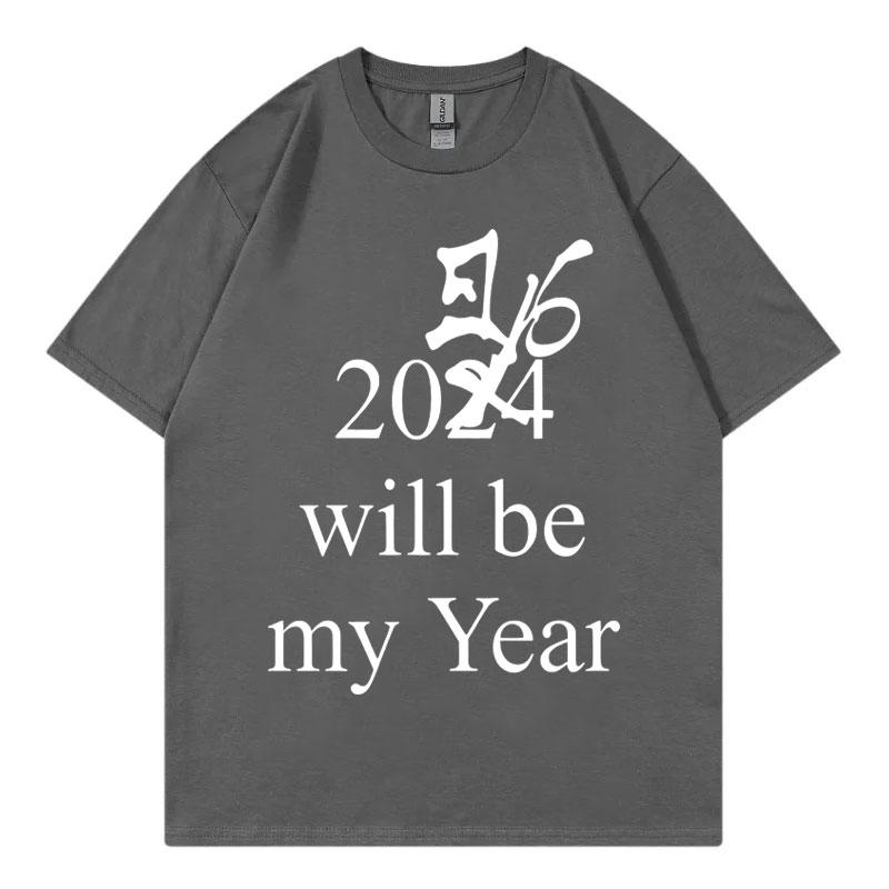Drake IceUnisex Neues Album 2026 Wird Mein Jahr T-Shirt Streetwear Mode Hip Hop T-Shirt Unisex Unisex Kleidung Lässige Baumwoll-T-Shirts