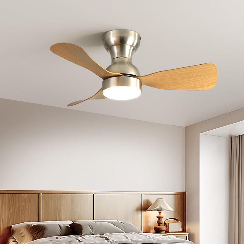 NuFeng 72CM Mid-Century Smart Ceiling Fan Light