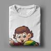 Cute Senninha Ayrton Senna Tee Shirt for Men Women Graphic Printed T Shirts Cartoon 100% Cotton Clothing