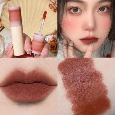 Lip Glaze Lip Mud Velvet Mist Matte Whitening Moisturizing Lip Gloss Long-lasting Waterproof Lipstick Non-stick Cup Student Cosmetics Beauty Products