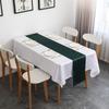 12x108 Inch Table Runner Solid Color Tablecloth Luxury Dining Table Decoration  Wedding Decoration