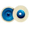 Power Tool-3Pcs 100mm 4 Inch Wool Buffing Angle Grinder Wheel Felt Polishing Disc Pad