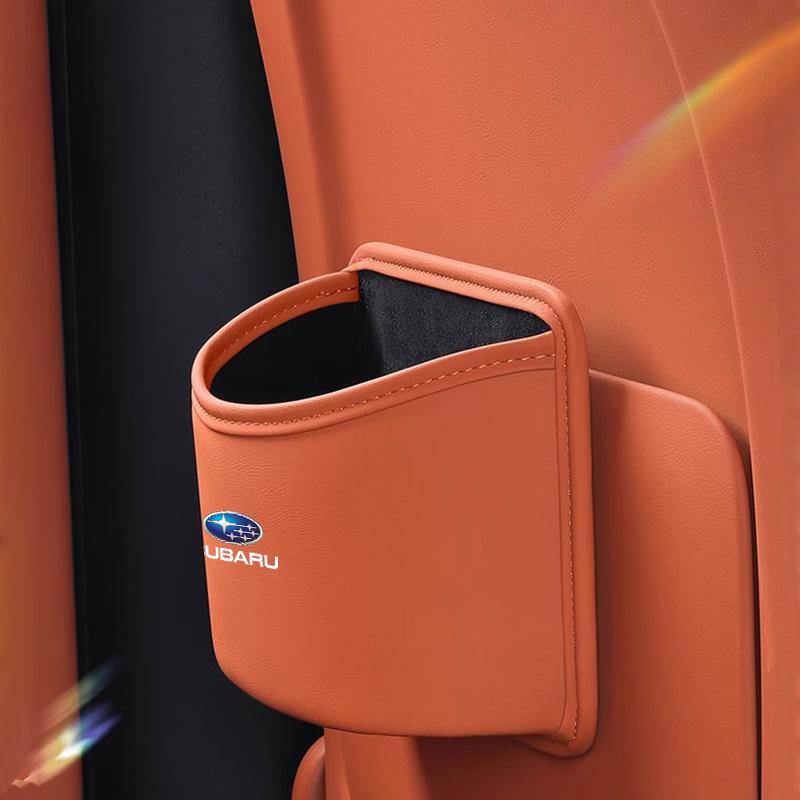 Car Trash Can Multi-functional Organizer Storage Box for Subaru Impreza Legacy STI Forester Outback WRX BRZ Tribeca WRC ASCENT zns1