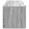 Wall Mounted TV Cabinet Grey Sonoma 78.5 x 31 x 30 cm