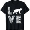 Wildkatze Karakal Liebhaber Leopard Liebe Herz Wildtier Luchs T-Shirt für Männer Frauen Kinder
