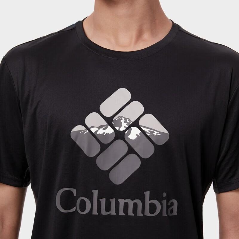 Columbia Men's AE9129 Lightweight Quick-Dry Outdoor Short Sleeve T-Shirt