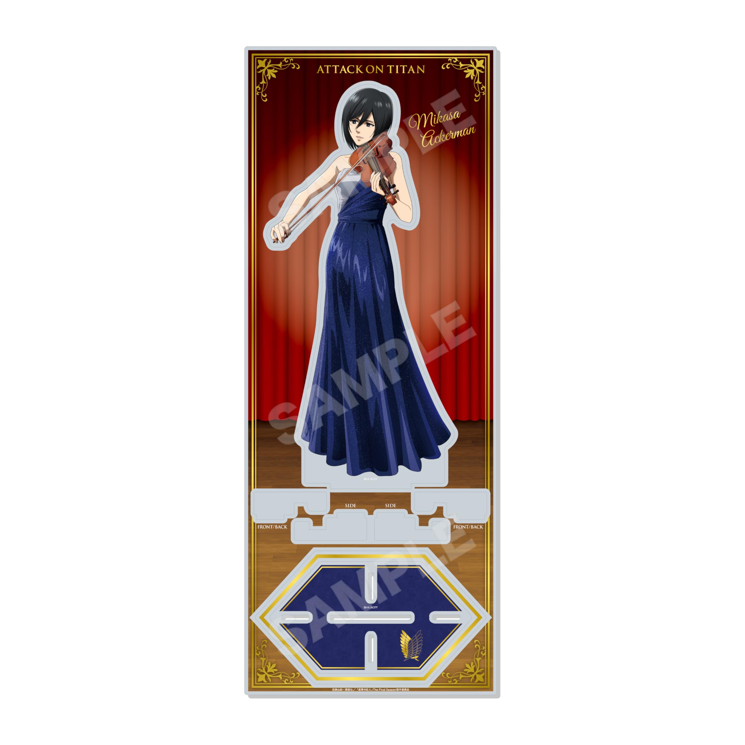 Атака титанов 02 Микаса Акриловая подставка [L]