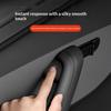 Waterproof Suede Door Switch Button Stickers Non-Slip Anti-Scratch Car Window Lift Button Trim Covers Auto Interior Accessories