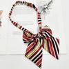 Elegant Rubber String Necktie Vintage Bowknot Necktie Korean Style Ribbon Bow Tie  Unisex