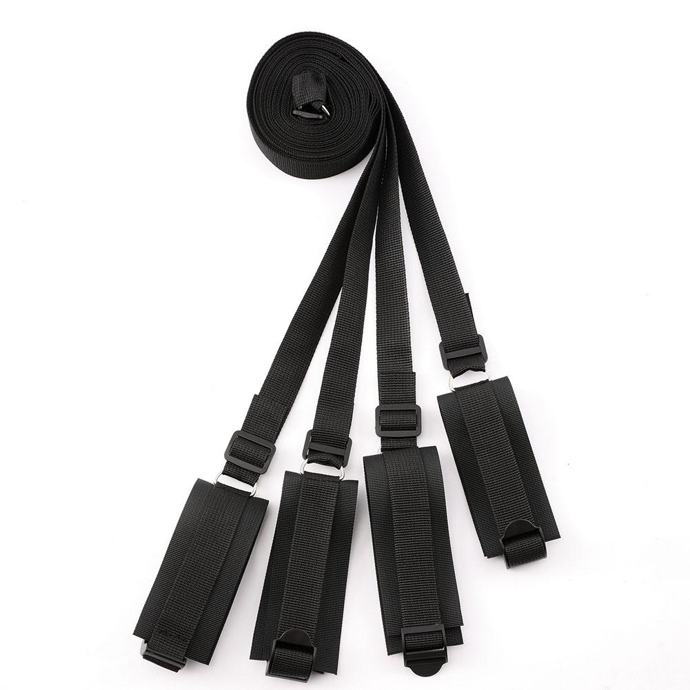 OLO Adjustable Bed Ankle Cuffs Strap Retention BDSM Bondage Bed Binding With Fetters Couple Flirting Slave Product Adult Sex Toy