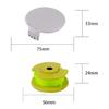Impact Resistant Replacement Spool Cover Trimmer Line Spool Cover For Outdoor Trimmers With Cord Locking Channels