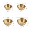 Double Layer Soup Rice Bowl Anti-Scalding Noodles Bowl Gold Silver Fruit Salad Bowl  Food Tableware